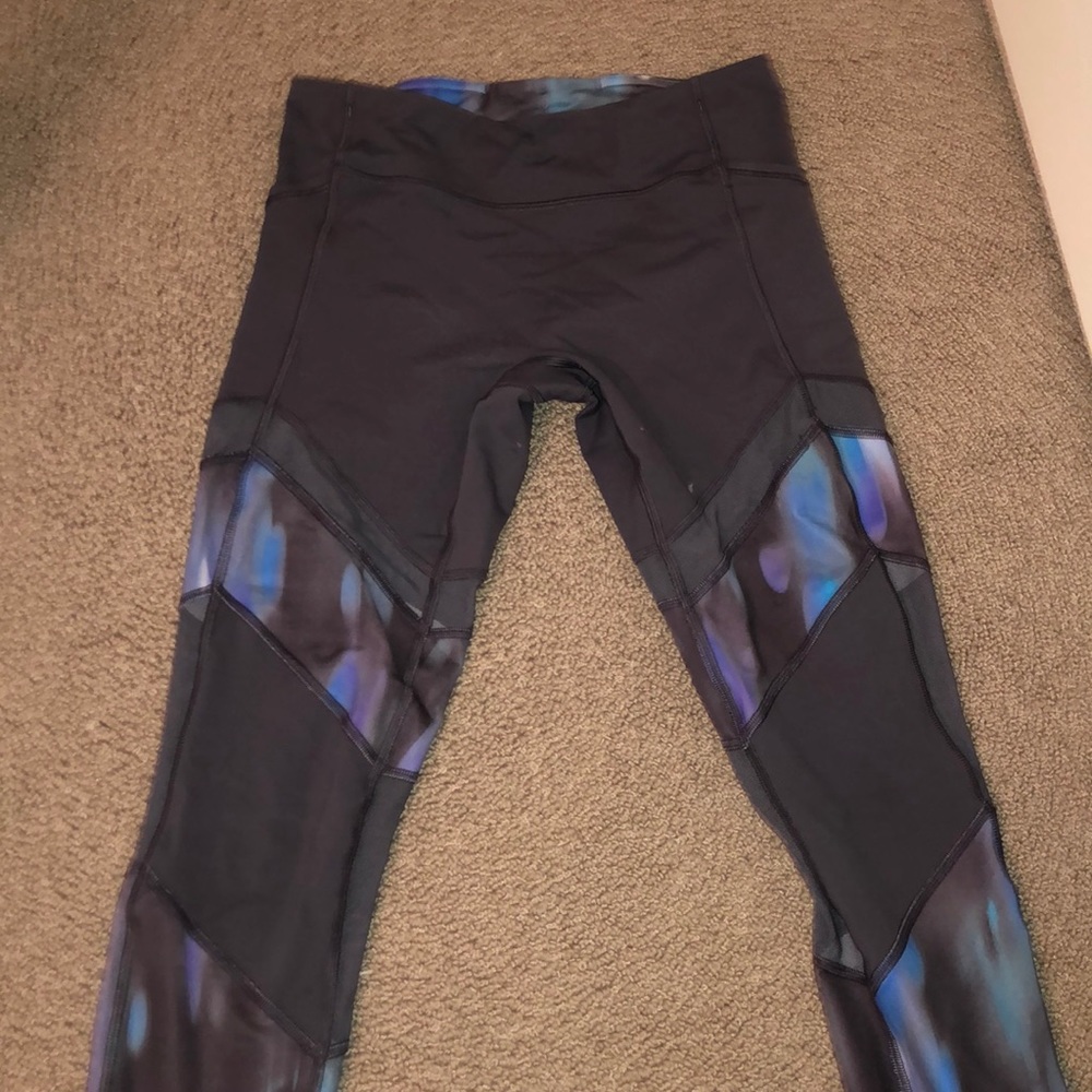 Grey and Mesh Leggings